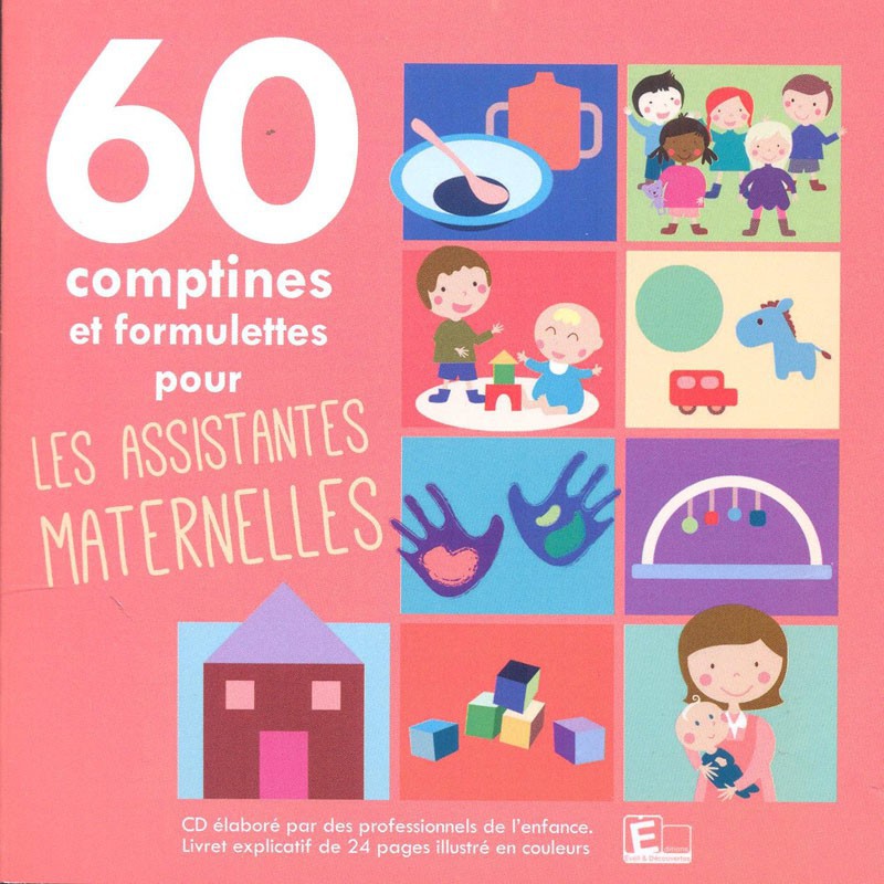 60 COMPTINES POUR ASSISTANTES MATERNELLES