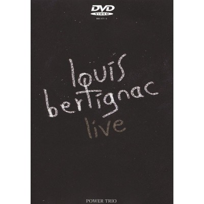 LOUIS BERTIGNAC  "LIVE POWER TRIO" DVD