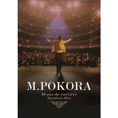 M POKORA  "10 ANS DE CARRIÈRE SYMPHONIC SHOW" DVD EDITION LIMITEE