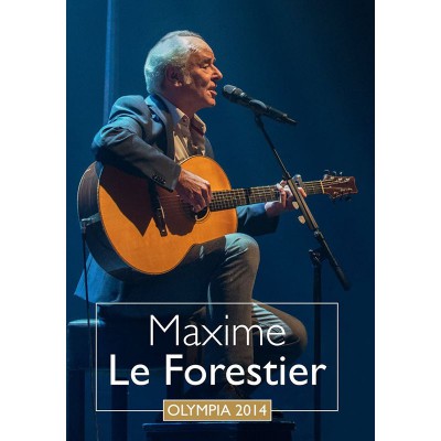 MAXIME LE FORESTIER  "OLYMPIA 2014" DVD