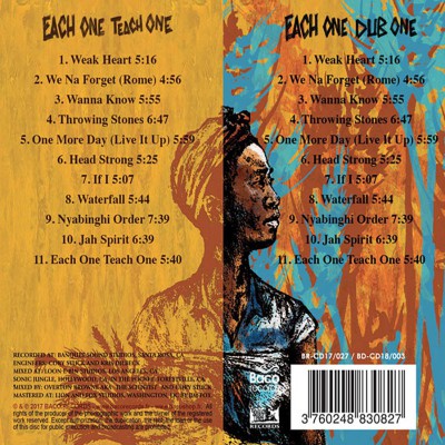 GROUNDATION  "EACH ONE TEACH ONE"  EDITION DELUXE