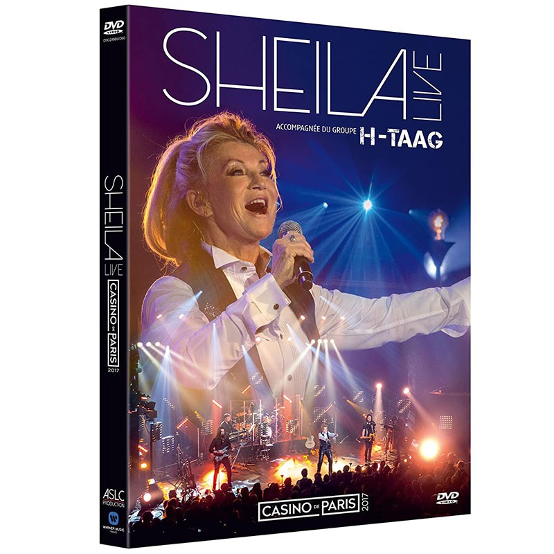 SHEILA  "LIVE AU CASINO DE PARIS" DVD