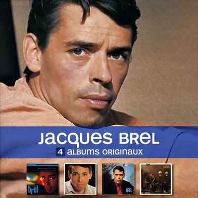 JACQUES BREL  "4 ALBUMS ORIGINAUX"