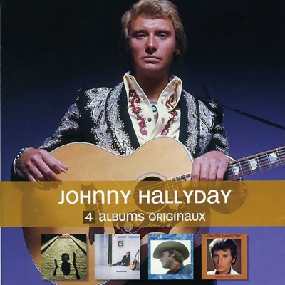 JOHNNY HALLYDAY "4 ALBUMS ORIGINAUX"