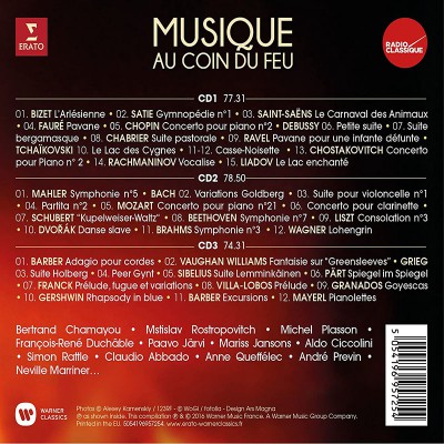 RADIO CLASSIQUE "MUSIQUE AU COIN DU FEU"