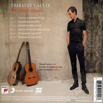 THIBAULT CAUVIN  "THE VIVALDI ALBUM"