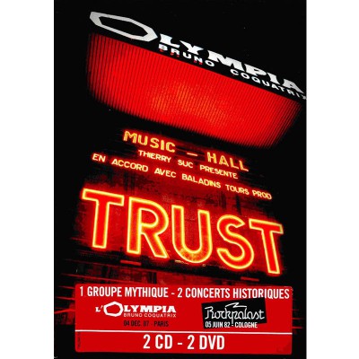 TRUST  "A L'OLYMPIA"  2DVD+2CD