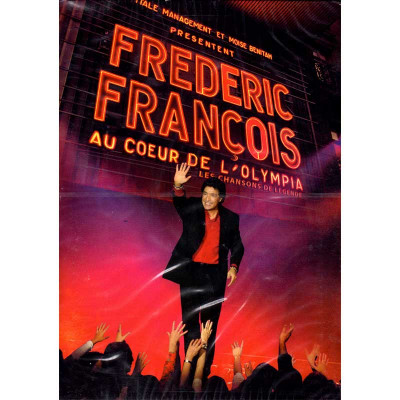 FREDERIC FRANCOIS "AU CŒUR DE L’OLYMPIA" DVD EDITION COLLECTOR